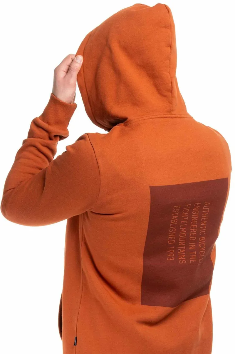 Cube Organic Hoodie Roots in Red-3